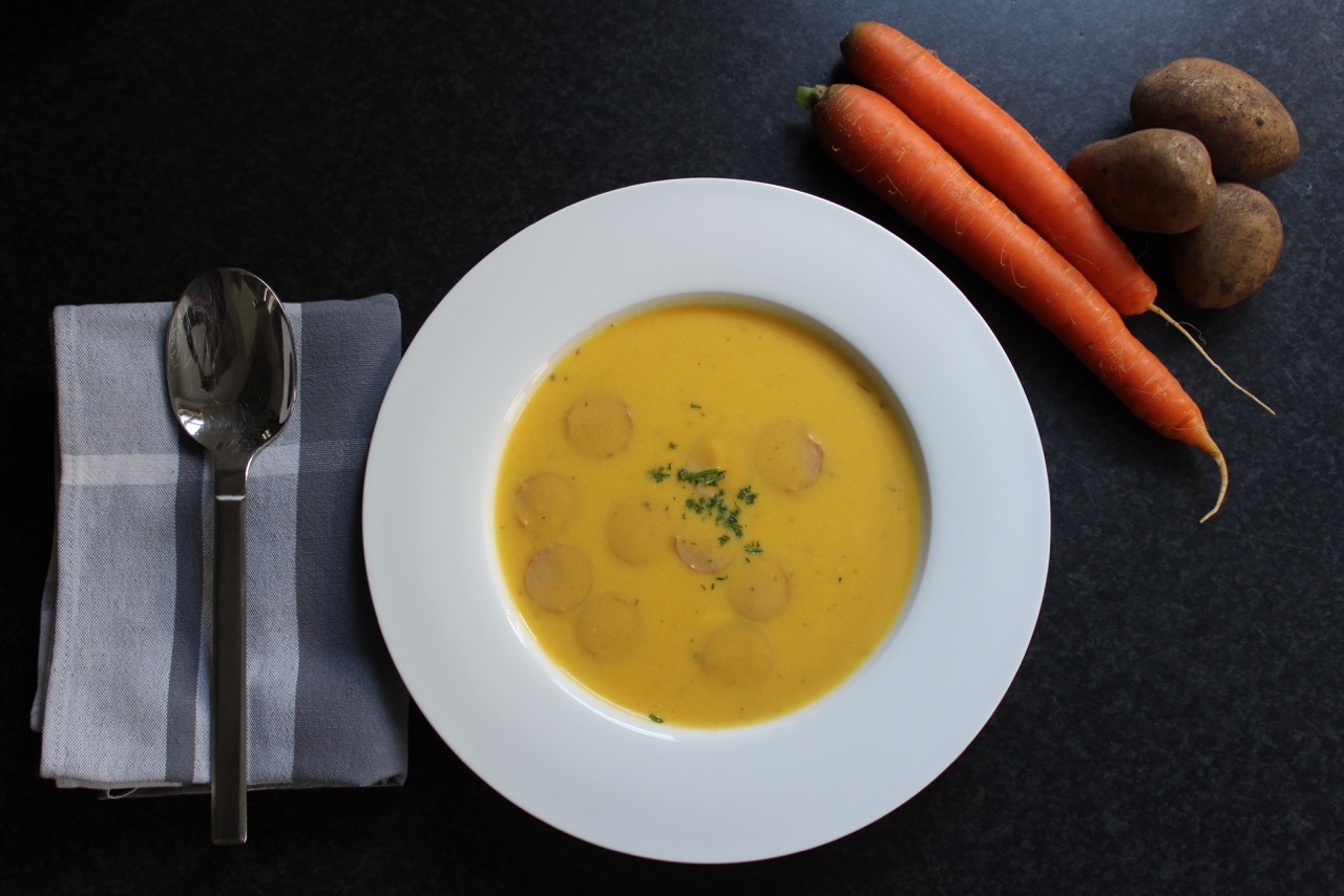 Karottensuppe - Muddis kochen