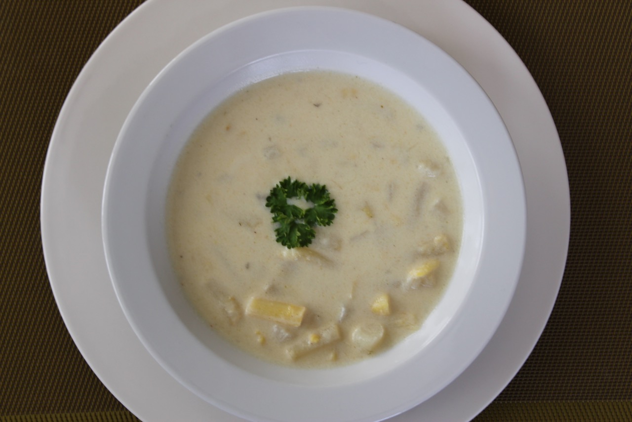 Spargel-Käse-Suppe - Muddis kochen