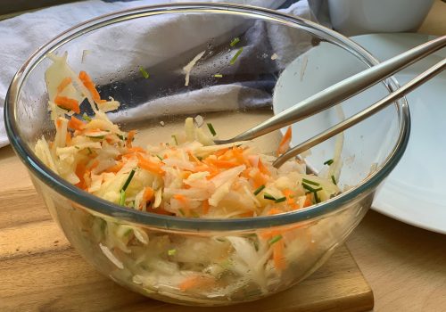 Kohlrabi Salat